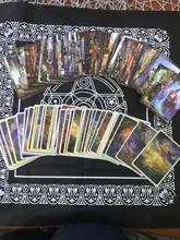 Juego de cartas de Tarot de wizorards, cubierta de alta calidad, versión en inglés, juguete de adivinación, juego de La Fortuna, 2020
