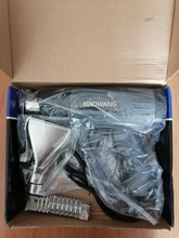 Building-secador de pelo para soldar herramienta de calor con pantalla digital ajustable, pistola de calor de 220V, pistola de calor de buena calidad, pistolas de aire caliente