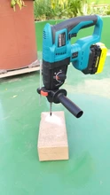 Hammer-Drill Electric-Hammer Cordless Battery--Case Rechargeable Rotary 18V Without
