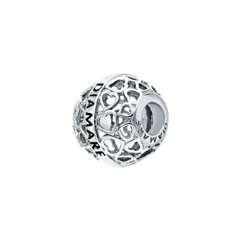 

Silver Pendant with cubic zirconia and enamel sunlight sample 925