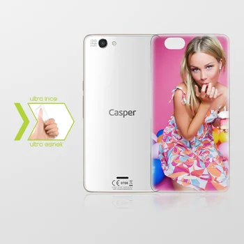 

Tailor-made for Casper Via V8C Thin Transparent Silicone Phone Cover