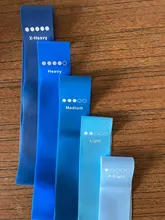 Juego de bandas de resistencia para Fitness, bandas de goma para deporte, Yoga, ejercicio, gimnasio, entrenamiento de goma