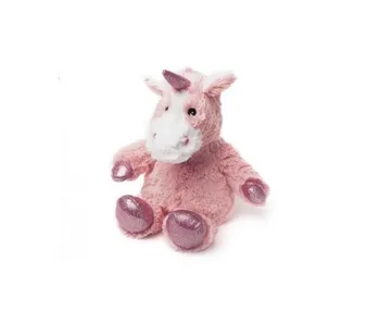 

WARMIES STUFFED ANIMALS SOFT THERMAL SEEDS LAVENDER FRENCH pink unicorn