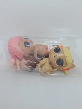 Muñecas originales de Lens Surprise para niñas, 4cm, 5cm, mascota de 8cm, figuras de bebé de l.o.l, juguetes sorpresa para niñas, regalos