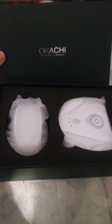 Отзыв о товаре Массажер для шеи OKACHI GLIYA, 2021 г., для массажа лица, разглаживания и удаления морщин, вибрация, холодный и горячий компресс, светодиодная подсветка, EMS терапия от пользователя N***o