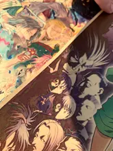 Poster Kraft-Paper Wall-Art Home-Room-Decor Classic Prints Japanese Anime Hunter-X-Hunter