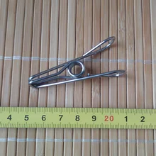 Pinzas para ropa de acero inoxidable multiusos, soportes de pinzas para ropa, abrazaderas para ropa, Clip de sellado para el hogar, 5/10/20 piezas