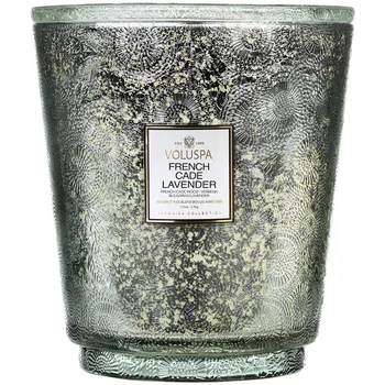 

Aroma candle Voluspa-French можжевельник and lavender, in a large jar with 5 Wicks