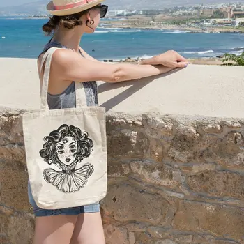 

Angemiel Bag Wich Eyes Spider KadınTasarım Cloth Bag