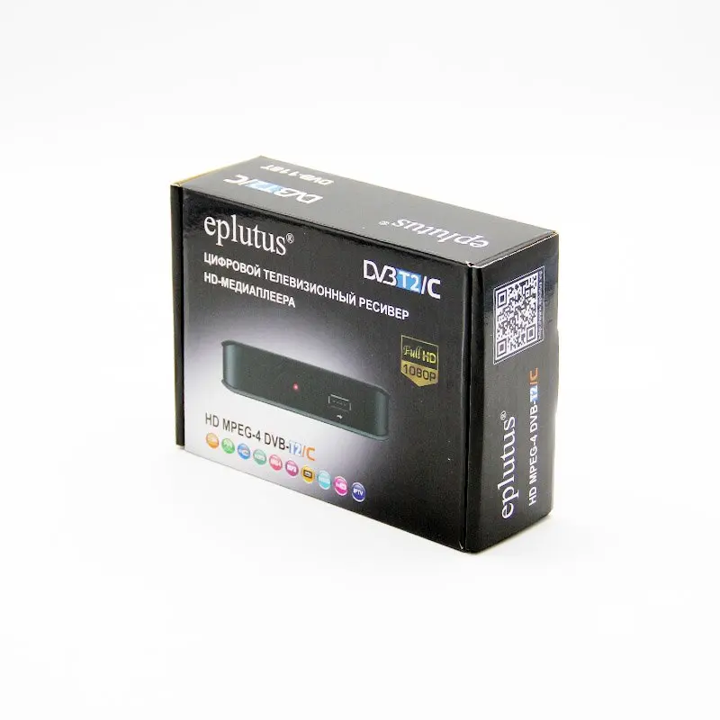 Цифровой HD TV-тюнер DVB-T2 Eplutus DVB-118T RF in, RSA, HDMI, USB 2.0х2 IPTV,YouTube,MEGOGO Wi-Fi