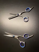 YBLNTEK-Tijeras profesionales de peluquería, 6 pulgadas, para cortar Cabello, herramienta de estilismo, cizalla de peluquería