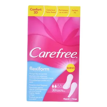 

Flexible Panty Liner Flexiform Carefree (30 pcs)