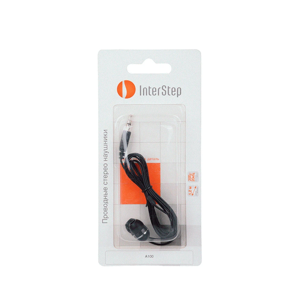 Наушники Вставные INTERSTEP A100