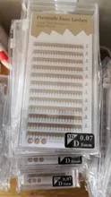 GAHAMACA-abanicos de volumen prefabricados, tallo corto 2d/3d/4d/5d/6d, extensiones de pestañas suaves de visón