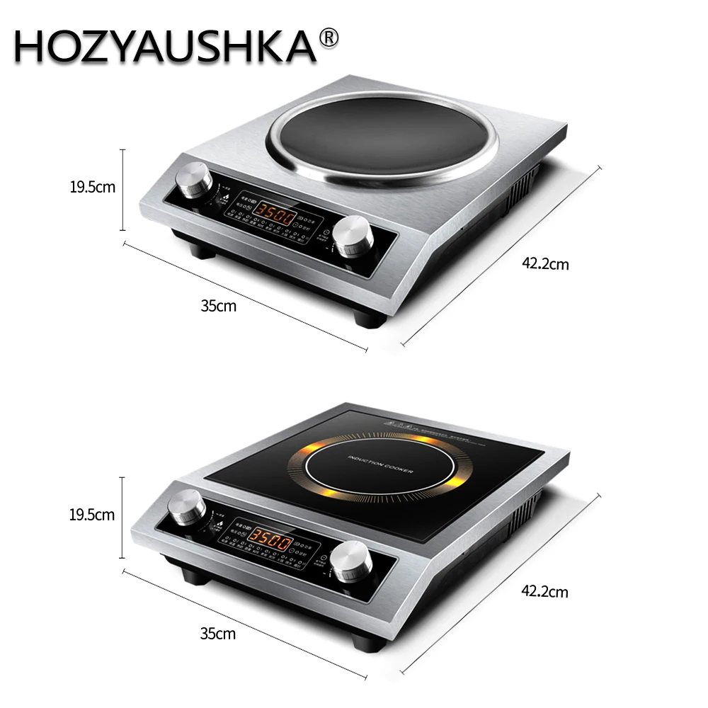 3500W high power concave/flat induction cooker can withstand up to 60KG maximum heating time 24H 3500W