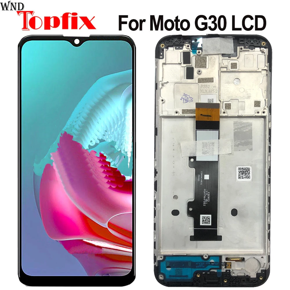 6 5 ''оригинал для Motorola Moto G30 ЖК-дисплей с сенсорным экраном в сборе ремонта