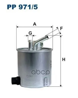 Фильтр Топливный Pp971/5 Filtron арт. PP971/5