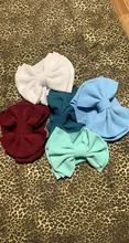 YUXIC-accesorios para el cabello para bebé, doble para Diadema con lazo Niña, bandanas de princesa para recién nacido, lazos para el pelo de bebé, turbante infantil