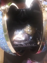 2020 mujeres noche bolso de mano de día de diamantes de cristal bola redonda en forma de garras dama bolso boda bolso de hombro con cadena