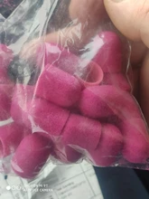 20 piezas, Purple, pulido de uñas, bandas de lijado, gorros de pedicura con mandril de goma, removedor de Gel, brocas de decoración de uñas, herramientas para cutículas