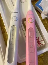 Fairywill-cepillo de dientes eléctrico sónico para adulto, FW-507 recargable por USB, resistente al agua, 8 cabezales de repuesto