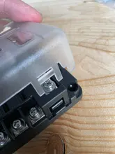 Fuse-Box-Holder Trike Marine Cover Plastic 32V 12V with LED Indicator-Light 6-Ways 