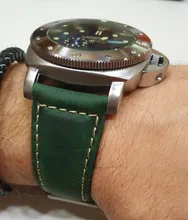 Hecho a mano Color a 4 accesorios de reloj Vintage Caballo Loco genuino de cuero 20mm 22mm 24mm 26mm correa de reloj y banda de reloj