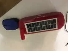 Music-Box Column Loudspeaker Altavoces Solar-Charging Stereo Outdoor Waterproof Portable