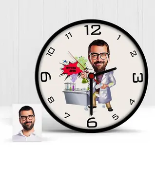 

Personalized Chemical Engineer Cartoon Wooden Wall Clock-1 Reliable Quality Cost Effective Gift Drink Solid Vicinity