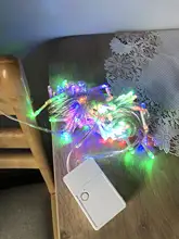 Lamps Led-String-Light Festoon Christmas-Decoration Outdoor Garland Party Waterproof