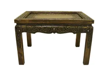 

Coffee table with glass