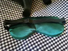 Cubierta de Ojos de imitación de seda para hombre y mujer, parche de sombra acolchado para dormir, antifaz para los ojos, antifaz para dormir, descanso de viaje, 1 Uds.