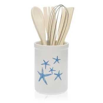 

Pot for Kitchen Utensils BLUE SEA Ceramic