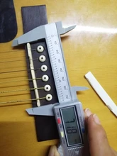 Acoustic-Guitar Saddle-And-Nut Bone-Bridge 6-String Real-Bone of 4pcs Made New 2sets