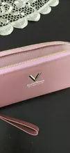 Female Purse Wallets-Card Double-Zipper Clutch Phone Long Woman Ladies Brand D-7929 Retro
