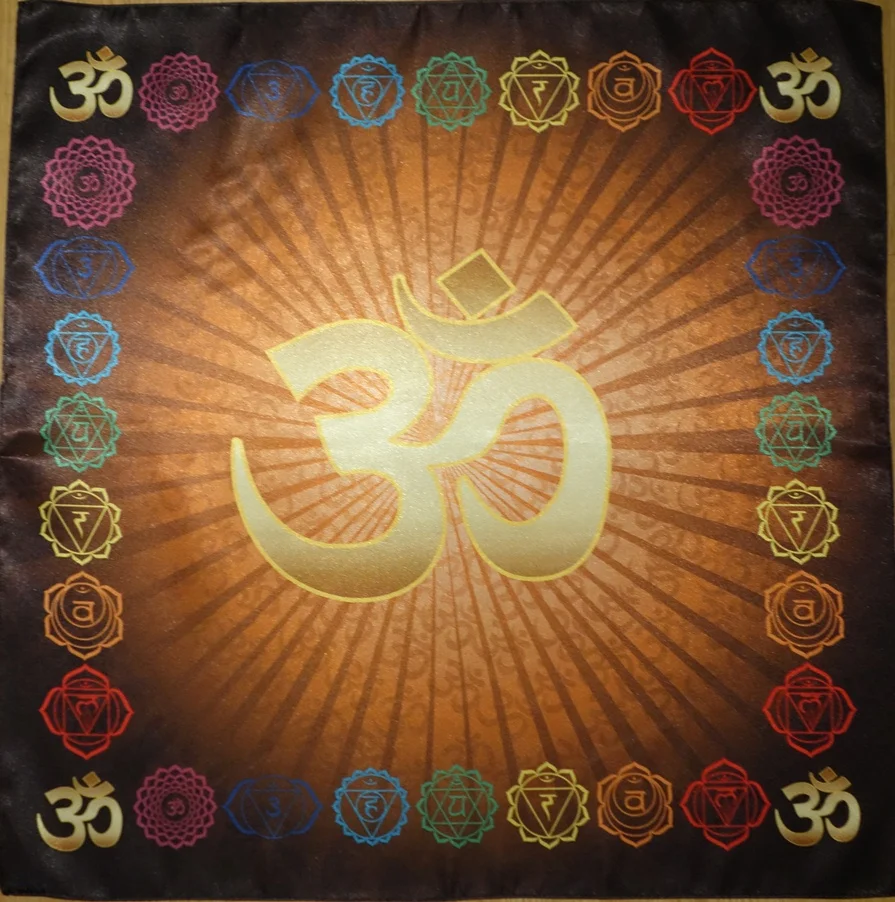 Ом АУМ ткань символ йоги chakra подушка для медитации Mat Fitness orange|Церковные сувениры|