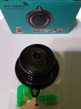 Escam-Mini cámara IP V380 con Wifi, HD, 1080P, inalámbrica, interior, visión nocturna, Audio bidireccional, detección de movimiento, Monitor de bebé