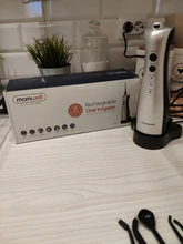 Irrigador bucal recargable, irrigador Dental portátil, Limpieza de dientes, hilo Dental Oral, irrigador por chorro de agua