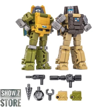 

[Show.Z Store] NewAge NA H19 Hogan Brawn & H20 William Bonney Outback Set of 2 Transformation Action Figure