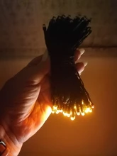Solar String Lamps For Garden Waterproof Outdoor Lighting 5M 7M 12M 22M 6V Christmas