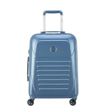 

VISA DELSEY Suitcase Cabin Slim Munia Trolley - 55 cm - 4 wheels-Blue