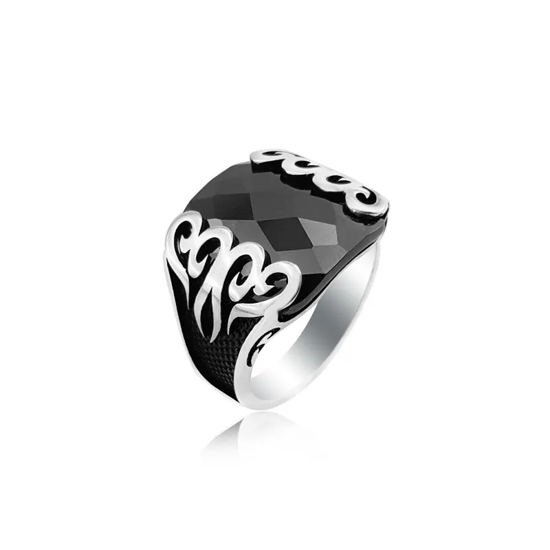 

925 Silver Resurrection Ertugrul Ring for Men Kayi Rings for Man