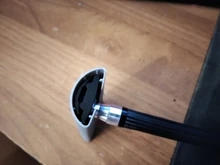 Cabezal de maquinilla de afeitar de doble filo de plástico, funda protectora de mango largo, Estuche De Viaje, se adapta a todas las maquinilla de afeitar de seguridad