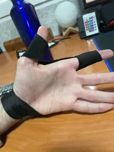 Guantes de pesca con linterna LED para exteriores, guantes de medio dedo con iluminación ligera, para pesca nocturna, Camping salvaje, mano izquierda y derecha, 1 Uds.