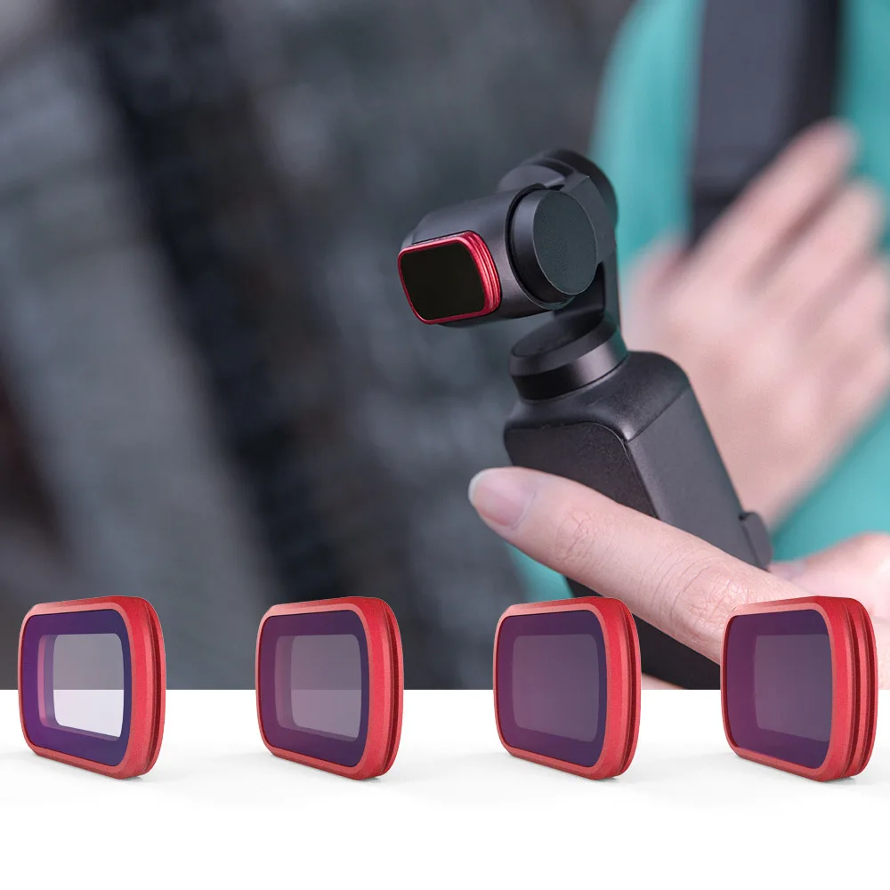 Набор карманных фильтров PGYTECH для DJI OSMO профессиональный набор дайвинга UV CPL ND8 ND64