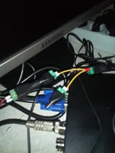 5 Juegos de 10 Uds. De cámaras, 2,1mm x 5,5mm, adaptador de enchufe hembra y macho, toma de corriente continua, color verde