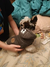 Winter Warm Pet Dog Clothes Hooded Thick Cotton Cat Puppy Dogs Coat Jackets S-XXL