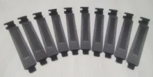 New 10Pcs/lot Black Hard Steel Dust Filter Blanking Plate PCI Slot Cover