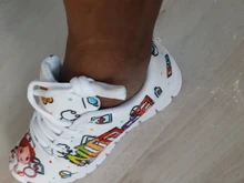 ELVISWORDS-zapatillas deportivas Kawaii con dibujo de enfermera para mujer, zapatos planos informales para la salud, diseño paramédico, transpirables, 2021