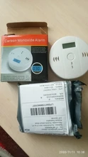 SmartYIBA-Sensor fotoeléctrico LCD de monóxido de carbono, alarma de seguridad para el hogar, Sensor de CO Gas, Detector independiente